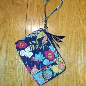 Vera Bradley double ID wristlet